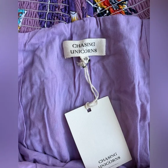 Chasing Unicorn Strapless hi-low dress - Picture 5 of 12